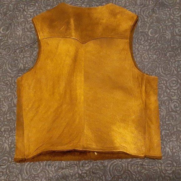 Schott NYC Waxed Cotton Vest - Picture 2 of 4